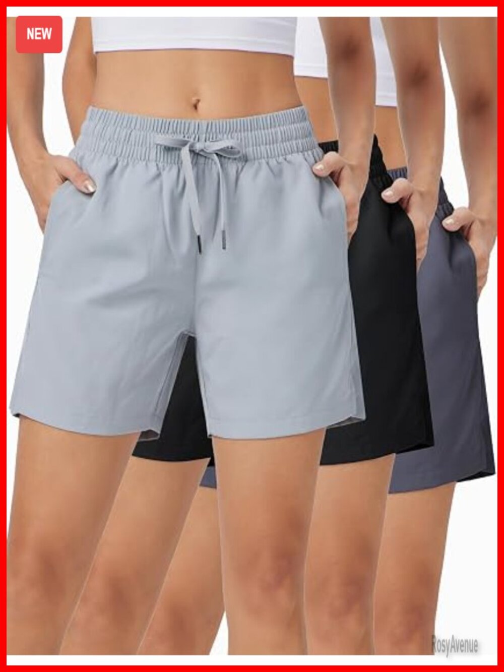 5" Inseam Athletic Shorts With Pockets - Quick Dry Running Shorts